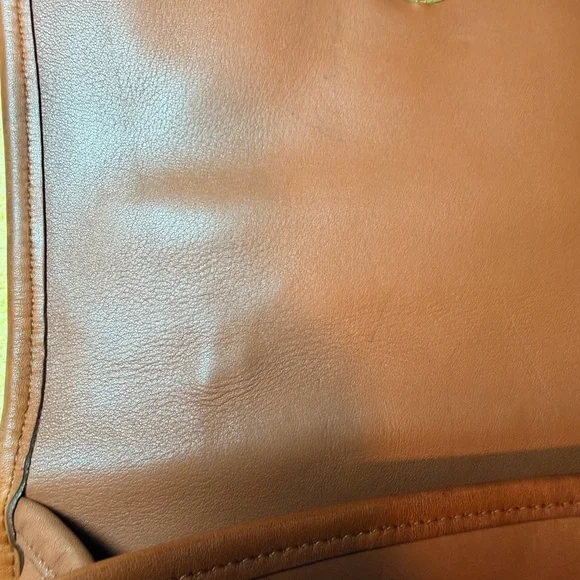 Coach Vintage Court Bag 9870 British Tan Original Hangtag Crossbody USA - Picture 16 of 16